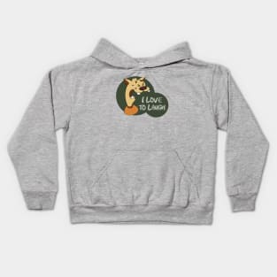 The Laughing cat Kids Hoodie